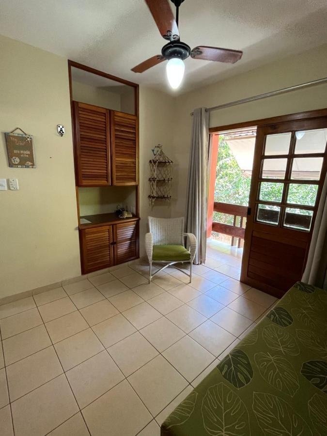 De Frente Pra Praia Apartamento Da Cris Taperapua - Condominio America Praia Flat Porto Seguro Esterno foto