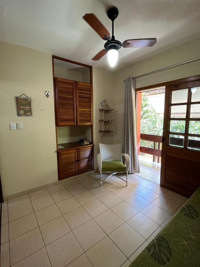 De Frente Pra Praia Apartamento Da Cris Taperapua - Condominio America Praia Flat Porto Seguro Esterno foto