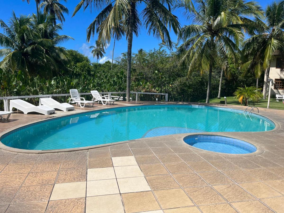 De Frente Pra Praia Apartamento Da Cris Taperapua - Condominio America Praia Flat Porto Seguro Esterno foto